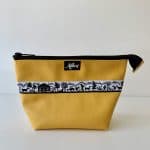 Etui Scherenschnitt Webband (Gelb)