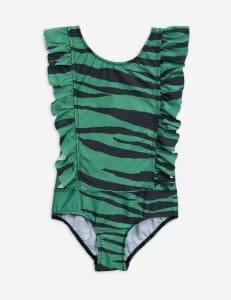 Mini Rodini Tiger ruffle Swimsuit