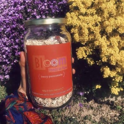 Berry Passionate Muesli With Natural Organic Ingredients 400g By BLOOM Muesli