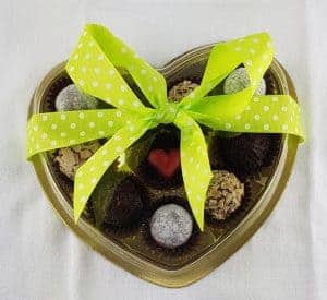 Praline Herzschachtel à 10 Stk