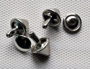 Niete Kegel 10x9mm, Stiftlänge 7mm, 10Stk