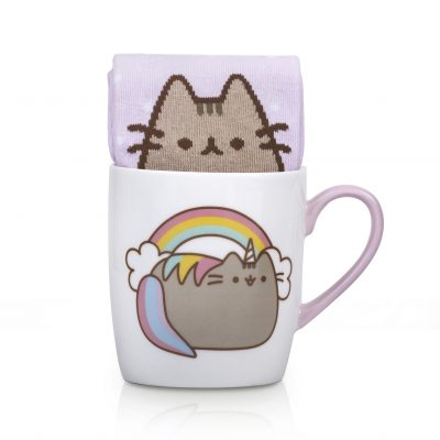 Home Tasse mit Socke Einhorn