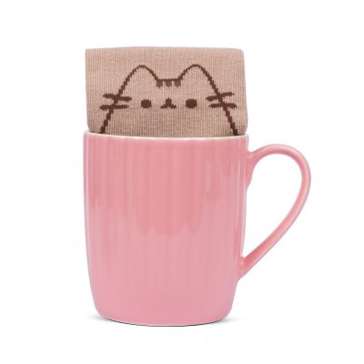 Home Tasse mit Socke Pink Cupcake