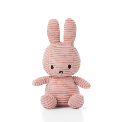 nijntje "Miffy Kordsamt rosa 23cm"