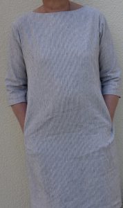 Kleid Leinen/Baumwolle