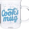 Tasse "Cooks Mug" - Messbecher 500ml mit Skala