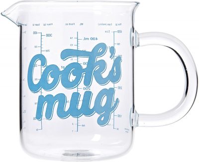 Tasse "Cooks Mug" - Messbecher 500ml mit Skala