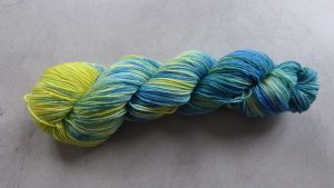 Merino-Seidenwolle Pfau