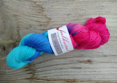 Merino-Seidenwolle Pink Jellyfish