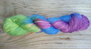 Merino-Seidenwolle Viola